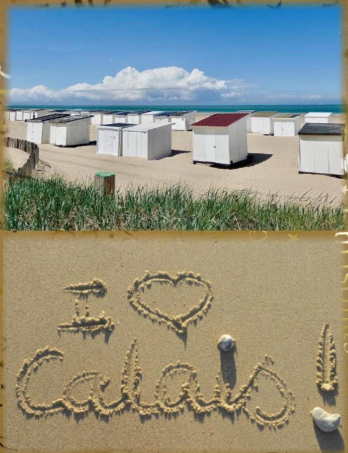 Studio Plage, Vue Mer Et Dragon, Garage Pour Moto Calais Luaran gambar
