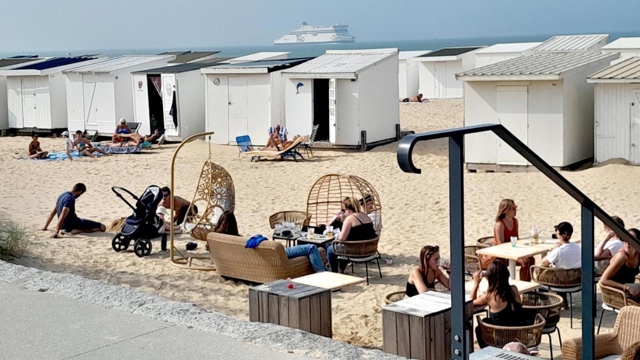 Studio Plage, Vue Mer Et Dragon, Garage Pour Moto Calais Luaran gambar