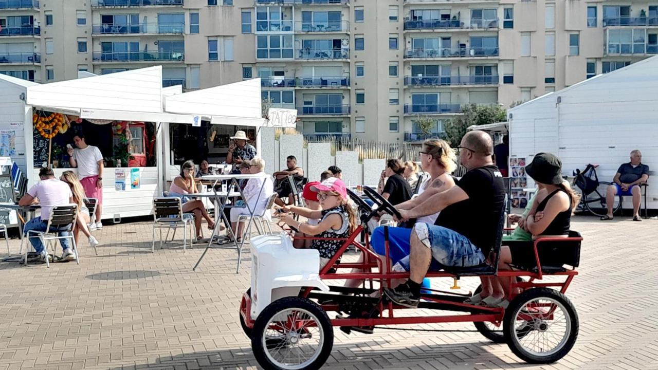 Studio Plage, Vue Mer Et Dragon, Garage Pour Moto Calais Luaran gambar