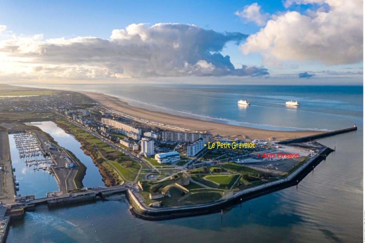 Studio Plage, Vue Mer Et Dragon, Garage Pour Moto Calais Luaran gambar